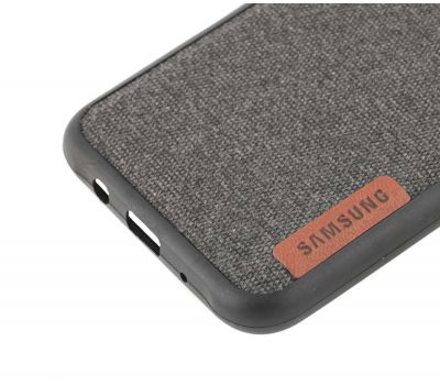 Чохол для Samsung Galaxy J5 (J500) Label Case Textile чорний 562939