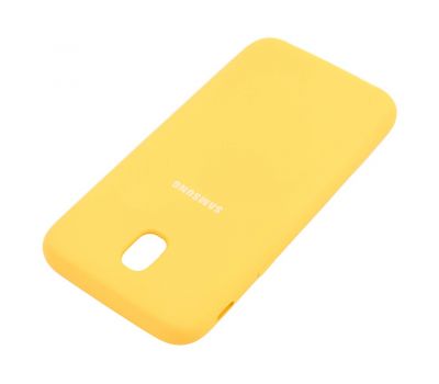 Чохол для Samsung Galaxy J5 2017 (J530) Silky Soft Touch жовтий 563500