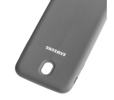 Чохол для Samsung Galaxy J5 2017 (J530) Silicone cover сірий 563398