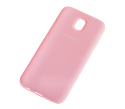 Чохол для Samsung Galaxy J5 2017 (J530) Silicone cover рожевий 563395