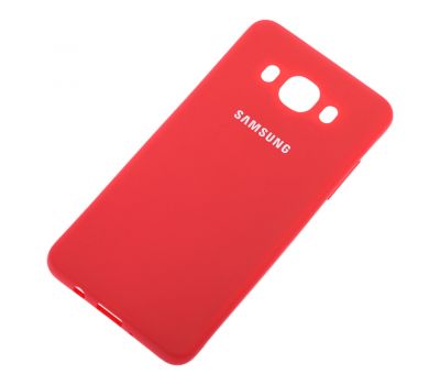 Чохол для Samsung Galaxy J5 2016 (J510) Silicone cover червоний 563084