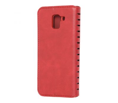 Чохол книжка для Samsung Galaxy J6 2018 (J600) Folio червоний 563770