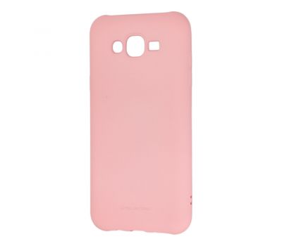 Чохол для Samsung Galaxy J7 (J700) Molan Cano Jelly рожевий
