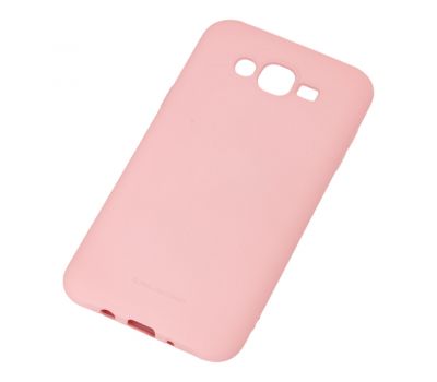 Чохол для Samsung Galaxy J7 (J700) Molan Cano Jelly рожевий 564627