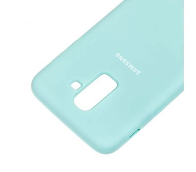 Чохол для Samsung Galaxy J8 (J810) Silky бірюзовий 565305