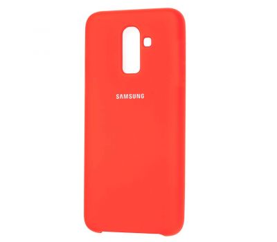 Чохол для Samsung Galaxy J8 (J810) Silky червоний