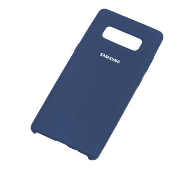 Чохол для Samsung Galaxy Note 8 (N950) Silky Soft Touch синій 565626