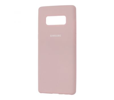 Чохол для Samsung Galaxy Note 8 (N950) Silky Soft Touch блідо-рожевий