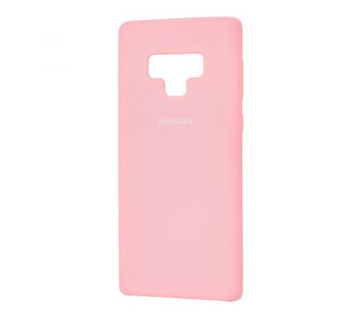 Чохол для Samsung Galaxy Note 9 (N960) Silky Soft Touch світло-рожевий