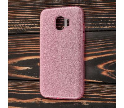 Чохол для Samsung Galaxy J2 2018 (J250) Glitter з блискітками рожевий
