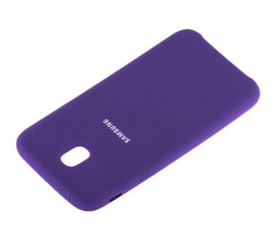 Чохол для Samsung Galaxy J3 2017 (J330) Silicone case фіолетовий 566341