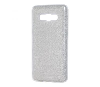 Чохол для Samsung Galaxy J7 2016 (J710) Shining Glitter з блискітками сріблястий
