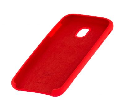Чохол для Samsung Galaxy J3 2017 (J330) Silicone case червоний 566327