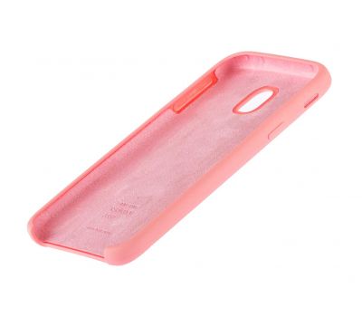 Чохол для Samsung Galaxy J3 2017 (J330) Silicone case рожевий 566330