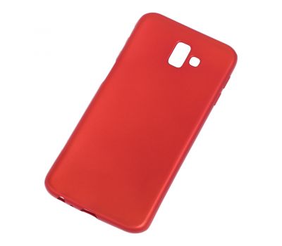 Чохол для Samsung Galaxy J6+ 2018 (J610) Soft матовий червоний 569246