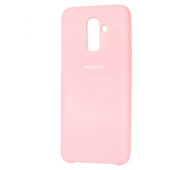Чохол для Samsung Galaxy J8 (J810) Silky рожевий 2