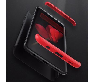 Чохол GKK LikGus для Samsung Galaxy S9+ (G965) 360 чорно-червоний 573946
