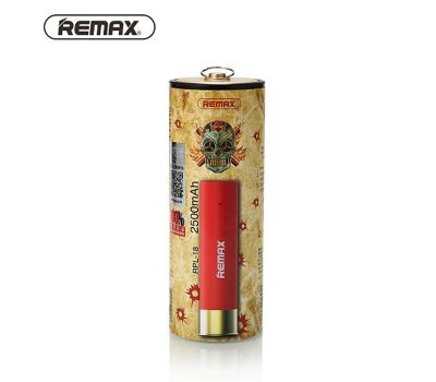 Зовнішній акумулятор Power bank Remax Shell 2500mAh RPL-18 white 58754
