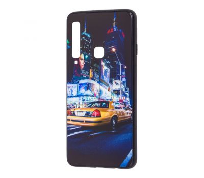 Чохол для Samsung Galaxy A9 2018 (A920) glass new "Нью Йорк"