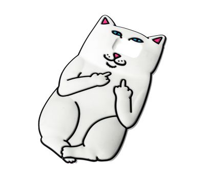 3D чохол Cat Fakk для Samsung Galaxy S6 (G920) білий 588550