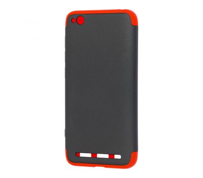 Чохол GKK LikGus для Xiaomi Redmi 5a 360 чорно-червоний