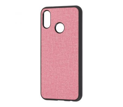 Чохол для Huawei P20 Lite Hard Textile рожевий