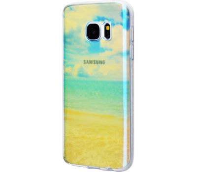 Чохол для Samsung Galaxy S7 Edge перламутр море