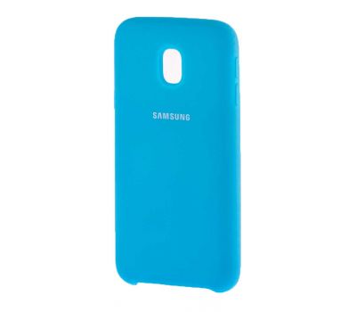 Чохол для Samsung Galaxy J3 2017 (J330) Silicone case блакитний