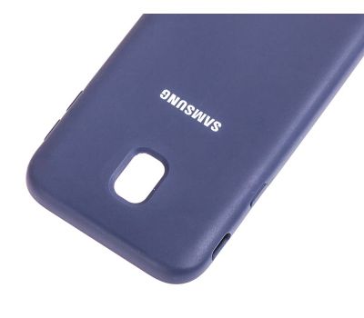 Чохол для Samsung Galaxy J5 2017 (J530) Silky Soft Touch темно синій 594876