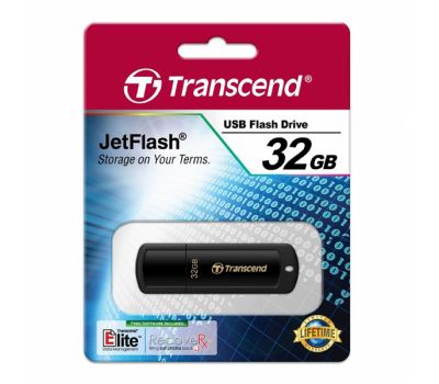 Флеш память USB 2.0 Transcend JetFlash 350 32GB черный TS32GJF350