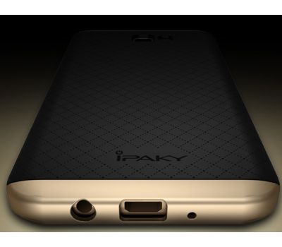 Чохол iPaky TPU+PC для Samsung Galaxy J5 (2017) / G570F J5 Prime (2016) чорний/золото