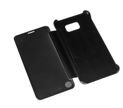 Чохол Wallet Mirror Samsung Galaxy S6 edge (G928) Plus чорний 605073