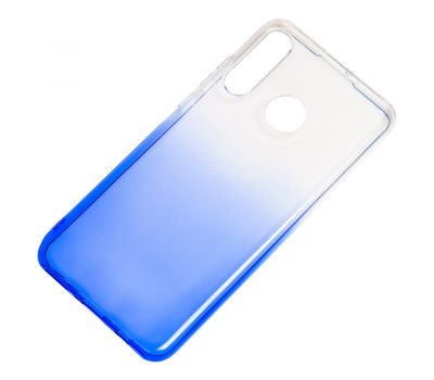 Чохол для Huawei P30 Lite Gradient Design біло-блакитний 610735