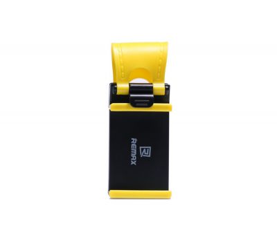Автотримач holder Remax Car Holder RM-C11 на кермо чорно-жовтий