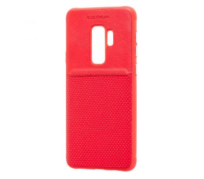 Чохол EasyBear для Samsung Galaxy S9+ (G965) Leather червоний