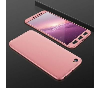Чохол GKK LikGus для Xiaomi Redmi Go 360 рожевий 613923