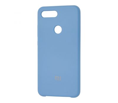 Чохол для Xiaomi Mi 8 Lite Silky Soft Touch "синій кобальт"