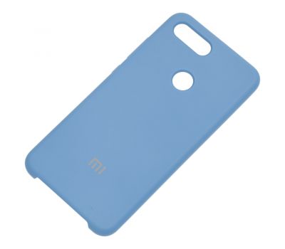 Чохол для Xiaomi Mi 8 Lite Silky Soft Touch "синій кобальт" 613422