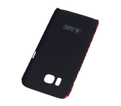 Чохол для Samsung Galaxy S7 Edge (G935) Luxo Face neon червона з тигром 614482