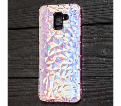 Чохол для Samsung Galaxy A6 2018 (A600) Diamond рожевий