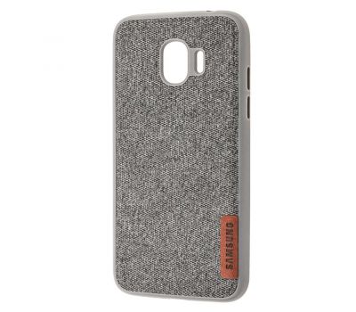 Чохол для Samsung Galaxy J2 2018 (J250) Label Case Textile сірий