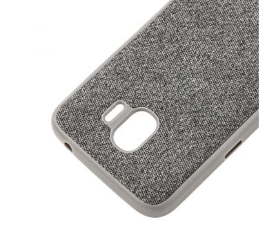 Чохол для Samsung Galaxy J2 2018 (J250) Label Case Textile сірий 617306