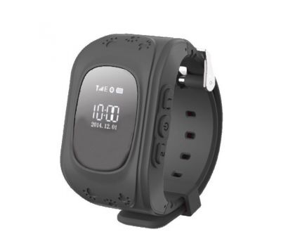 Дитячий годинник-телефон з GPS трекером GW300 (Q50) чорний