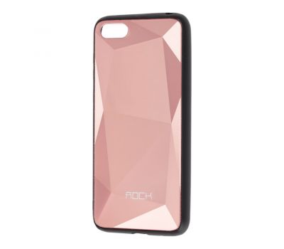 Чохол для Huawei Y5 2018 crystal рожево-золотистий