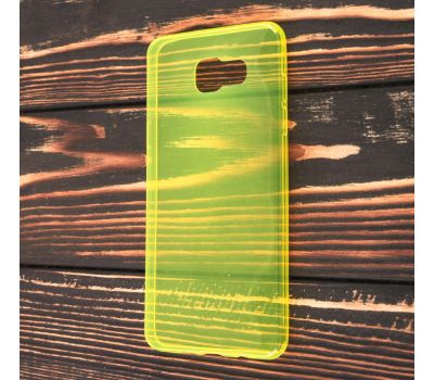 Чохол для Samsung Galaxy A5 2016 (A510) ультратонкий жовтий