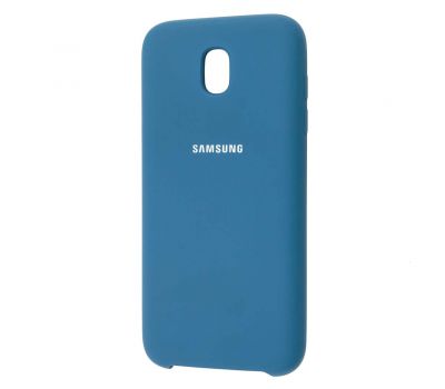 Чохол для Samsung Galaxy J3 2017 (J330) Silky Soft Touch синій