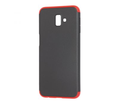 Чохол GKK LikGus для Samsung Galaxy J6+ 2018 (J610) 360 чорно-червоний 620264