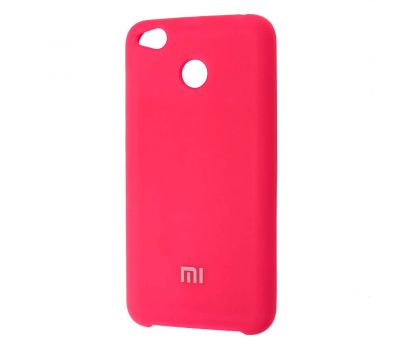 Чохол для Xiaomi Redmi 4x Silky Soft Touch рожевий