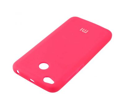 Чохол для Xiaomi Redmi 4x Silky Soft Touch рожевий 626933