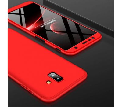 Чохол GKK LikGus для Samsung Galaxy J6+ 2018 (J610) 360 червоний